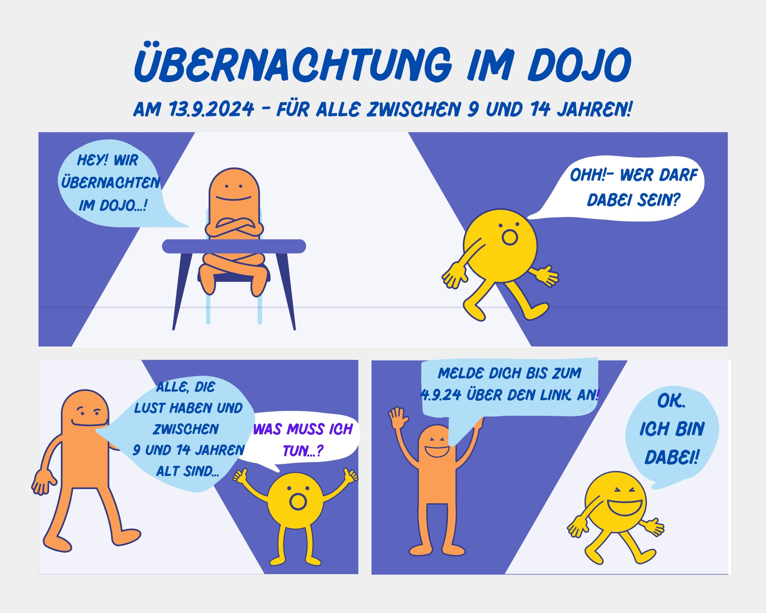 Comic Übernachtung